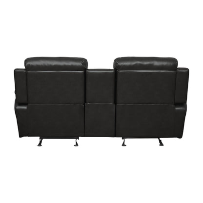 9724BLK*2 2pc Set: Sofa, Love - 9724BLK*2 - Bien Home Furniture &amp; Electronics