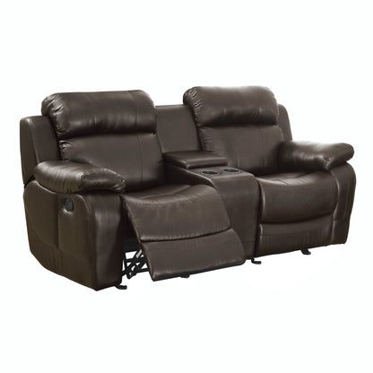 9724BRW*2 2pc Set: Sofa, Love - 9724BRW*2 - Bien Home Furniture &amp; Electronics