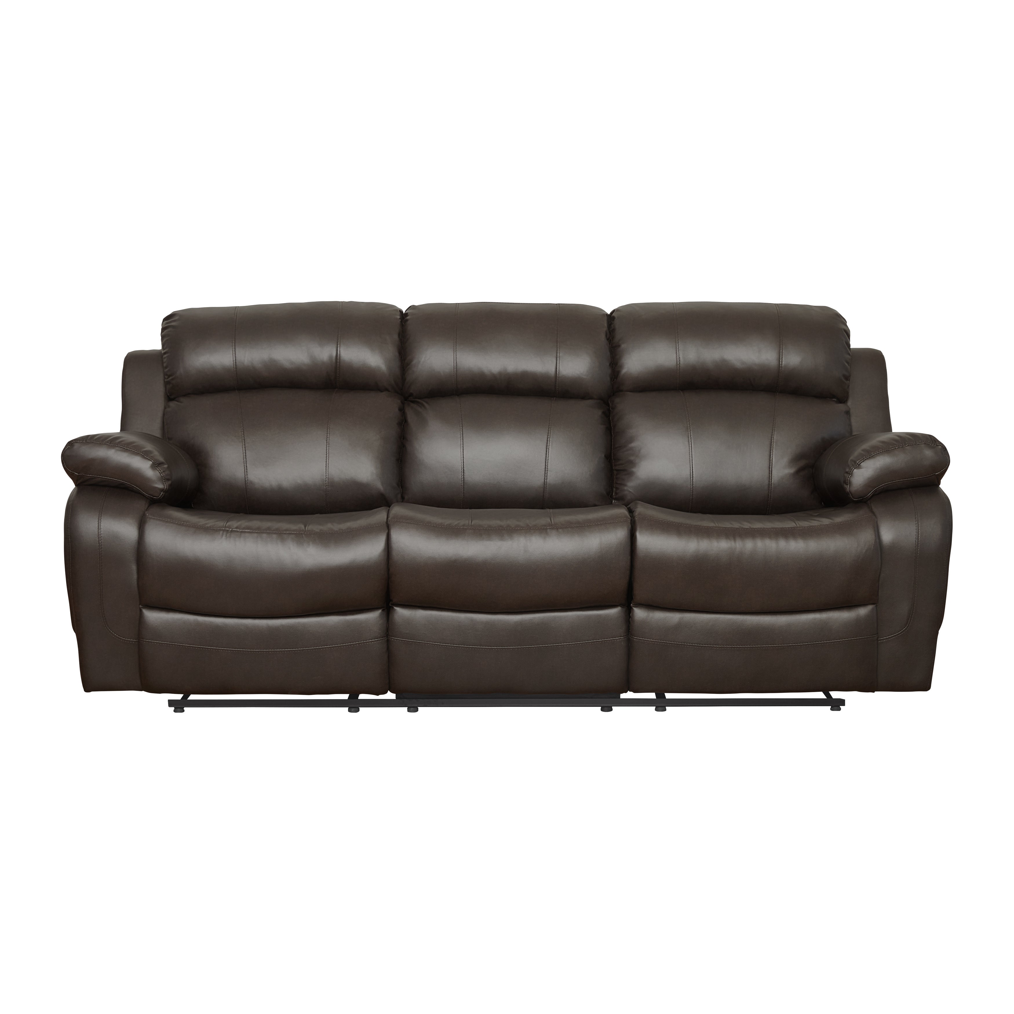 9724BRW*2 2pc Set: Sofa, Love - 9724BRW*2 - Bien Home Furniture &amp; Electronics