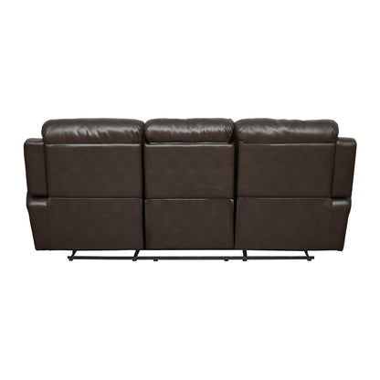 9724BRW*2 2pc Set: Sofa, Love - 9724BRW*2 - Bien Home Furniture &amp; Electronics