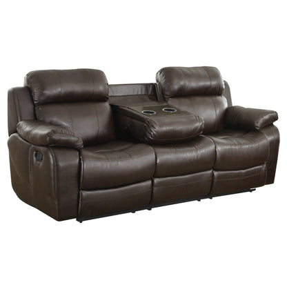 9724BRW*2 2pc Set: Sofa, Love - 9724BRW*2 - Bien Home Furniture &amp; Electronics
