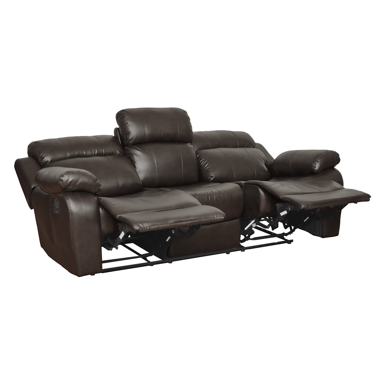 9724BRW*2 2pc Set: Sofa, Love - 9724BRW*2 - Bien Home Furniture &amp; Electronics