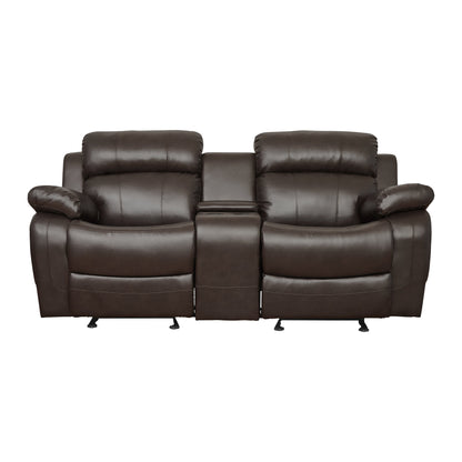 9724BRW*2 2pc Set: Sofa, Love - 9724BRW*2 - Bien Home Furniture &amp; Electronics
