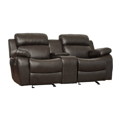9724BRW*2 2pc Set: Sofa, Love - 9724BRW*2 - Bien Home Furniture &amp; Electronics