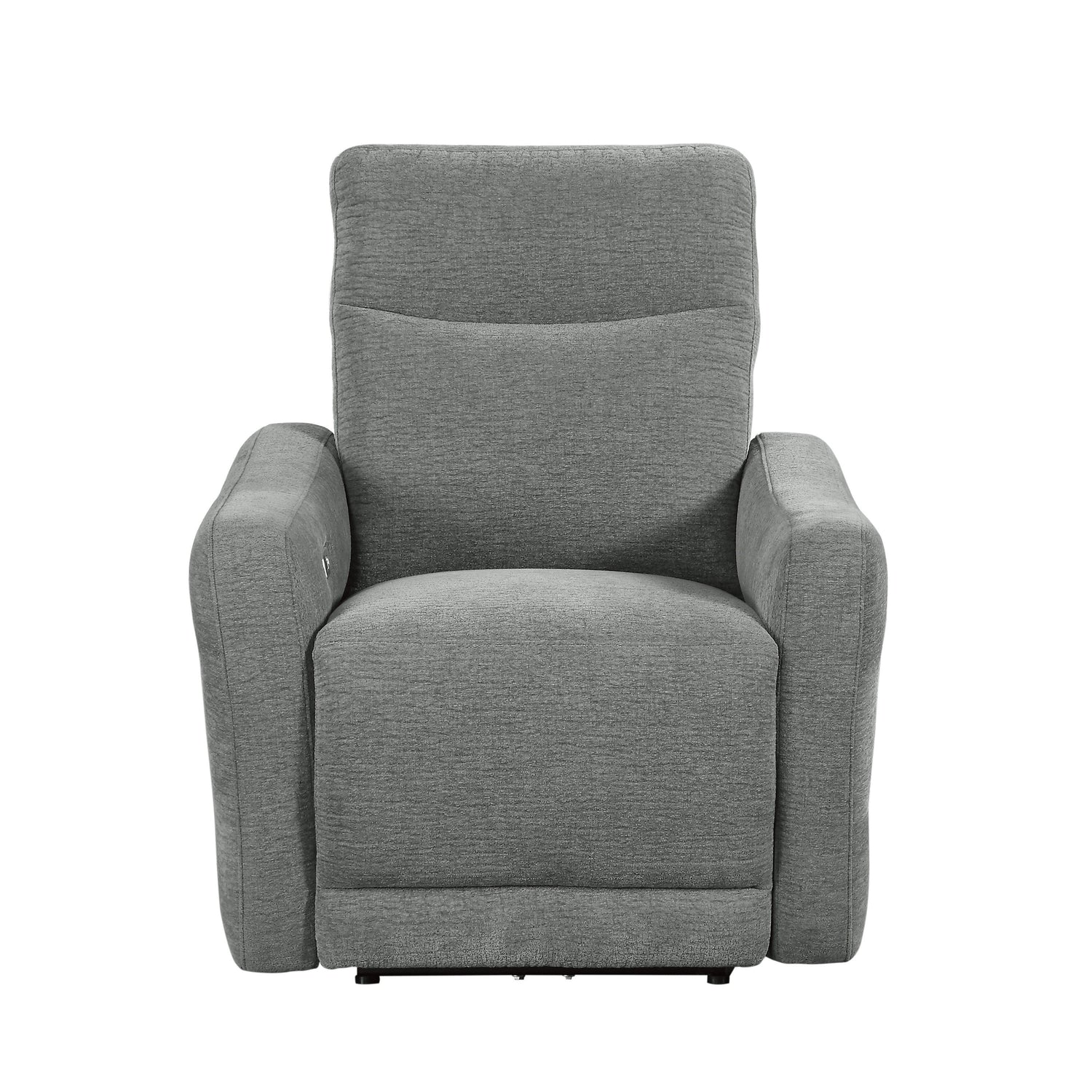 9804DV-1PWH Power Lay Flat Reclining Chair with Power Headrest and USB Port - 9804DV-1PWH - Bien Home Furniture &amp; Electronics