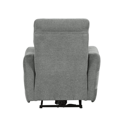 9804DV-1PWH Power Lay Flat Reclining Chair with Power Headrest and USB Port - 9804DV-1PWH - Bien Home Furniture &amp; Electronics