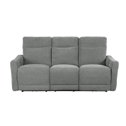 9804DV*2PWH 2pc Set: Sofa, Love (Power) - 9804DV*2PWH - Bien Home Furniture &amp; Electronics