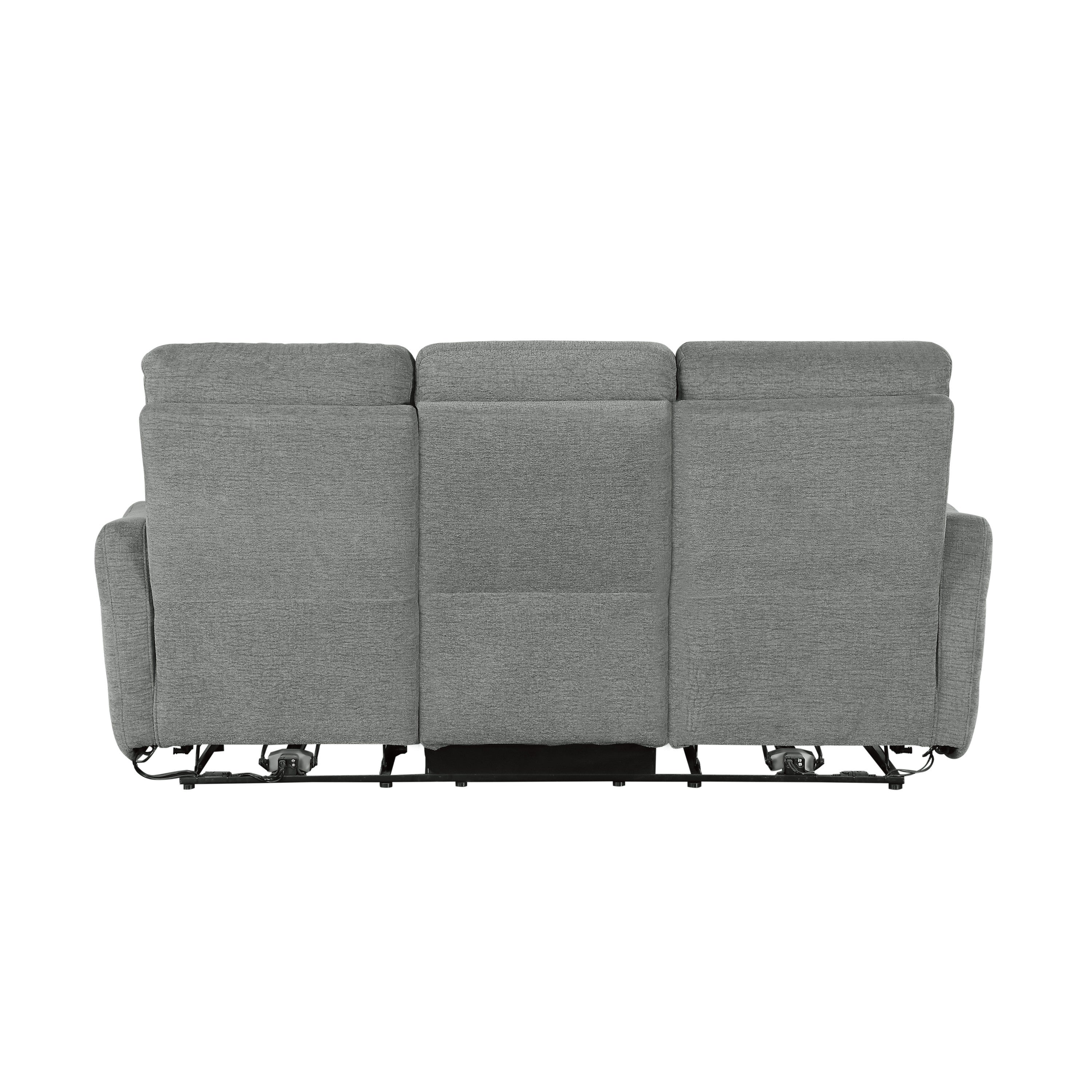 9804DV*2PWH 2pc Set: Sofa, Love (Power) - 9804DV*2PWH - Bien Home Furniture &amp; Electronics