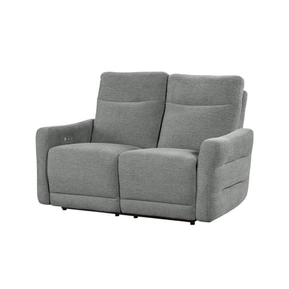 9804DV*2PWH 2pc Set: Sofa, Love (Power) - 9804DV*2PWH - Bien Home Furniture &amp; Electronics