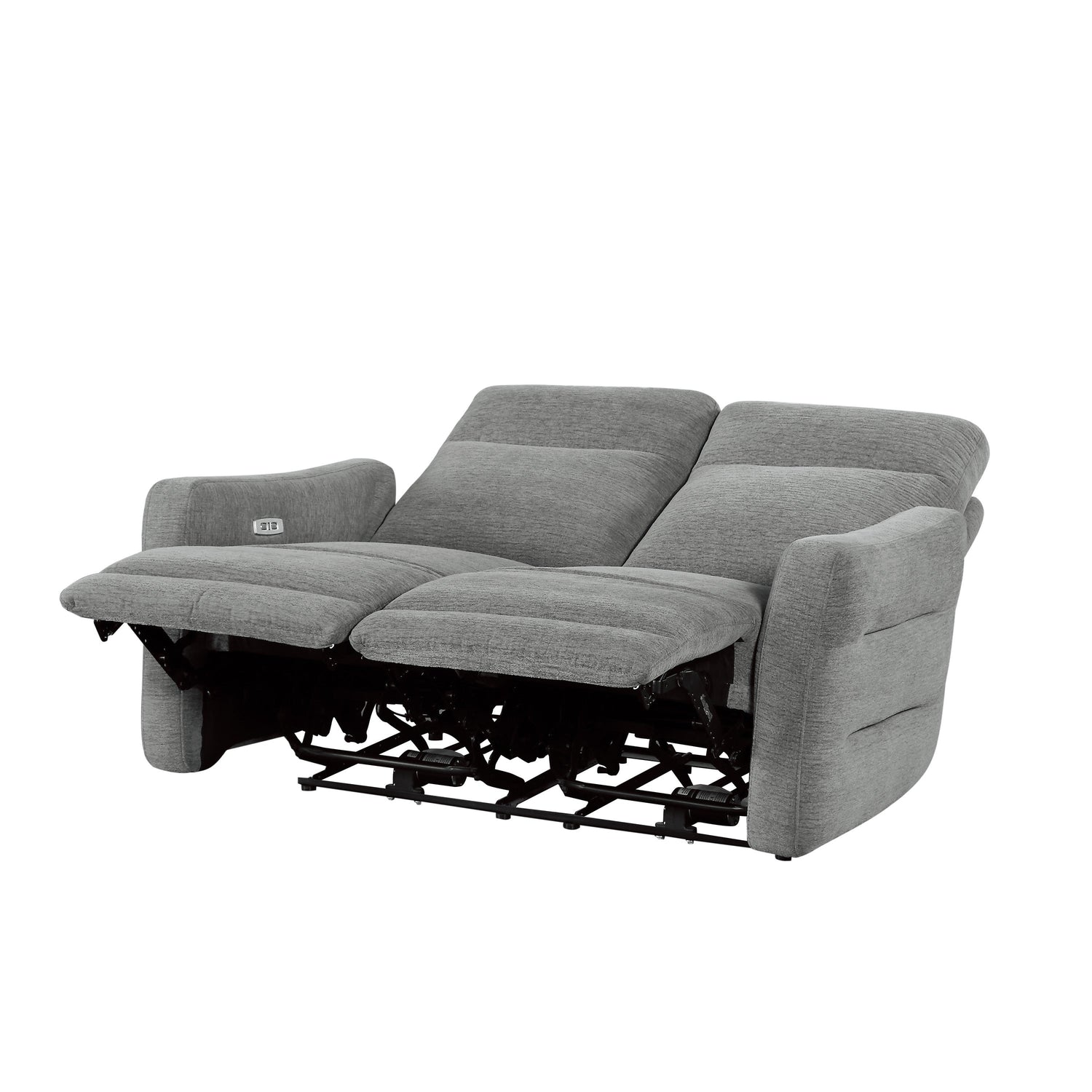9804DV*2PWH 2pc Set: Sofa, Love (Power) - 9804DV*2PWH - Bien Home Furniture &amp; Electronics