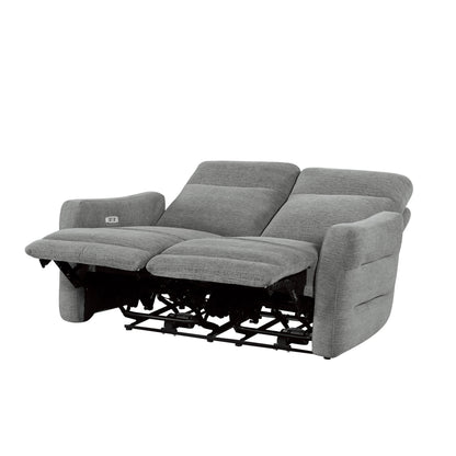 9804DV*2PWH 2pc Set: Sofa, Love (Power) - 9804DV*2PWH - Bien Home Furniture &amp; Electronics