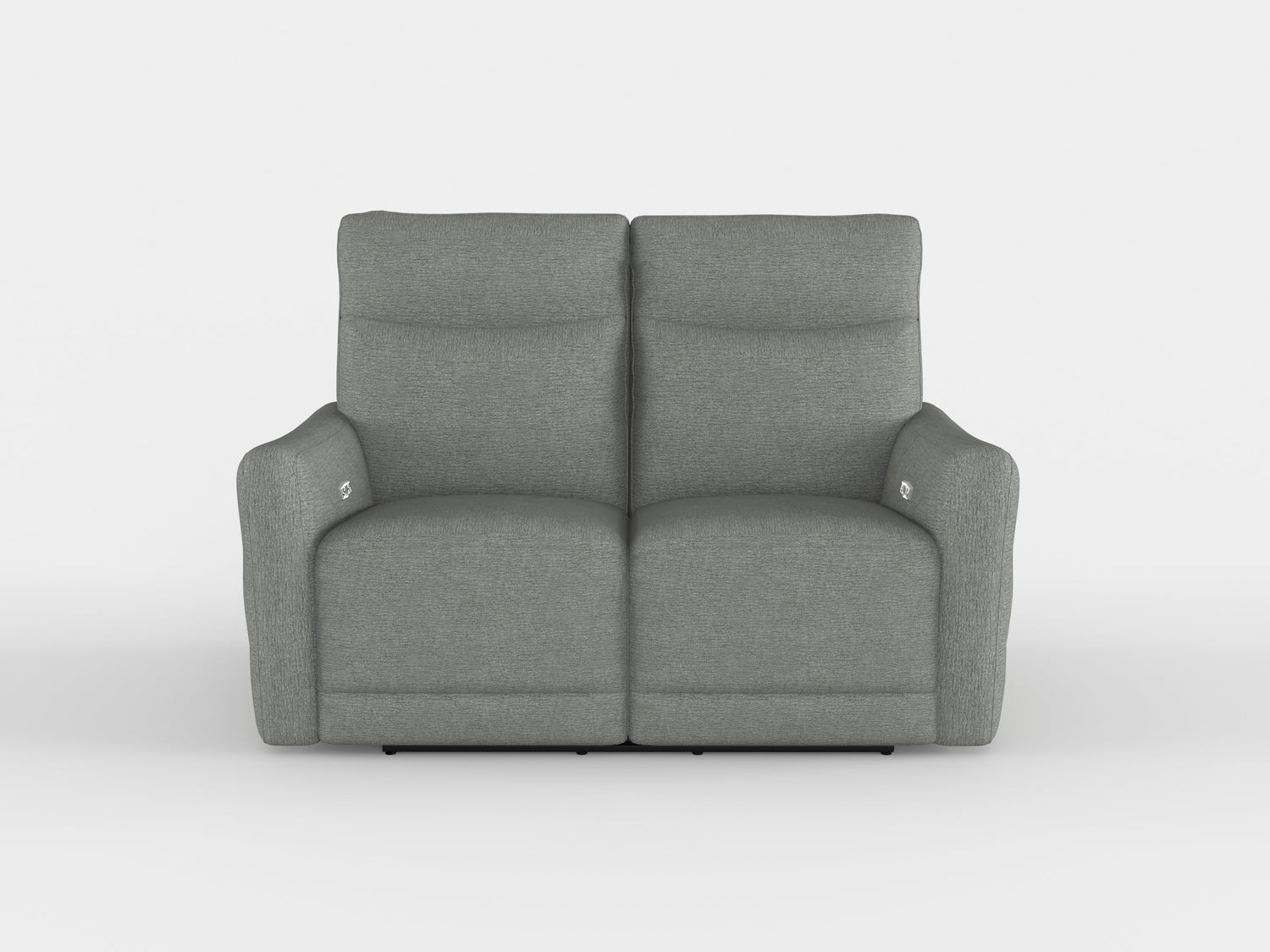 9804DV-2PWH Power Double Lay Flat Reclining Loveseat with Power Headrests and USB Ports - 9804DV-2PWH - Bien Home Furniture &amp; Electronics