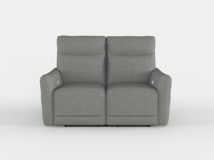 9804DV-2PWH Power Double Lay Flat Reclining Loveseat with Power Headrests and USB Ports - 9804DV-2PWH - Bien Home Furniture &amp; Electronics