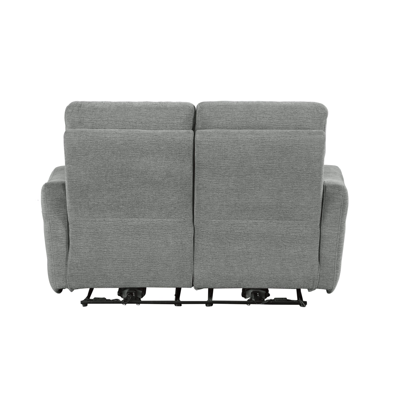 9804DV-2PWH Power Double Lay Flat Reclining Loveseat with Power Headrests and USB Ports - 9804DV-2PWH - Bien Home Furniture &amp; Electronics
