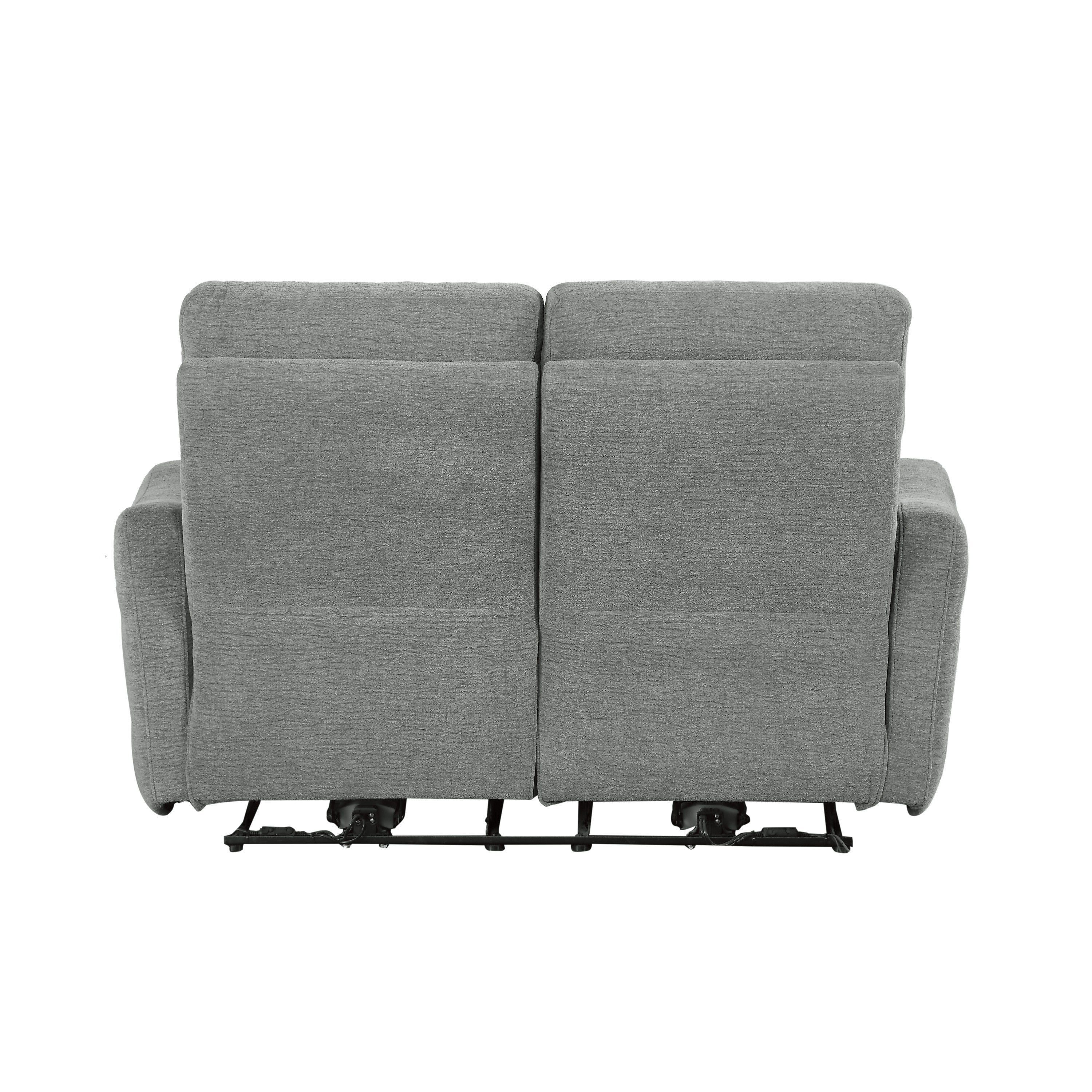 9804DV-2PWH Power Double Lay Flat Reclining Loveseat with Power Headrests and USB Ports - 9804DV-2PWH - Bien Home Furniture &amp; Electronics