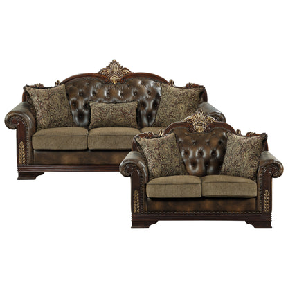 9815*2 2pc Set: Sofa, Love - 9815*2 - Bien Home Furniture &amp; Electronics