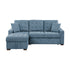 9816BU*2LCRL (2)2-Piece Sectional with Left Chaise, Pull-out Bed and Hidden Storage - 9816BU*2LCRL - Bien Home Furniture & Electronics
