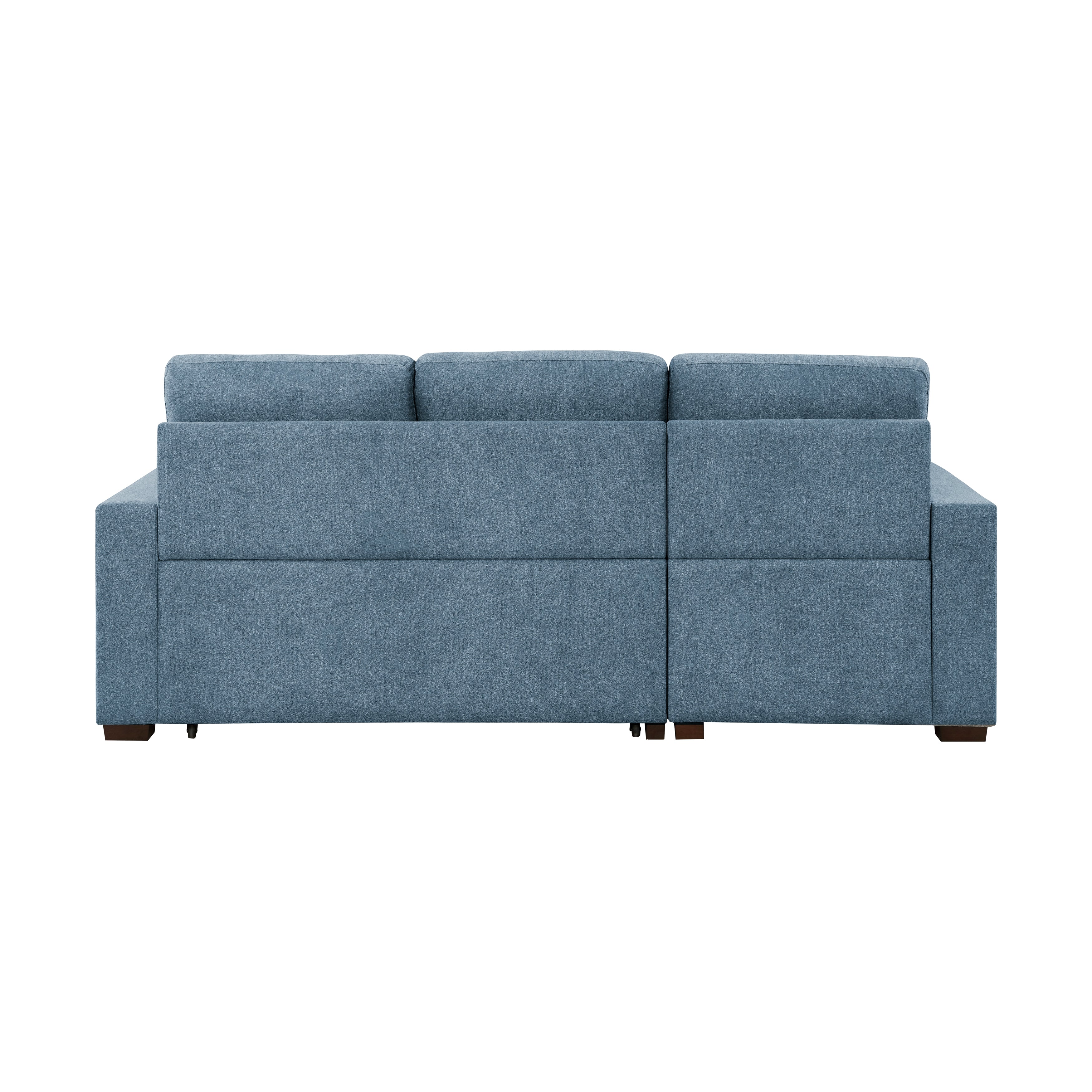 9816BU*2LCRL (2)2-Piece Sectional with Left Chaise, Pull-out Bed and Hidden Storage - 9816BU*2LCRL - Bien Home Furniture &amp; Electronics