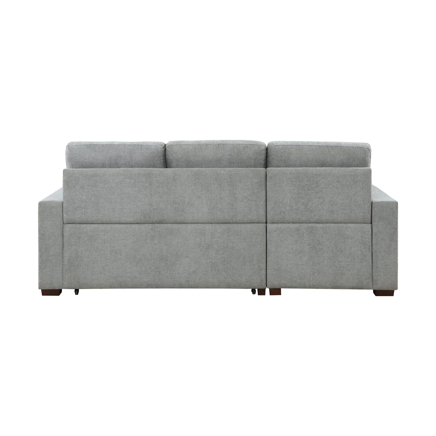 9816GY*2LCRL (2)2-Piece Sectional with Left Chaise, Pull-out Bed and Hidden Storage - 9816GY*2LCRL - Bien Home Furniture &amp; Electronics