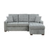 9816GY*SC (2)2-Piece Sectional with Pull-out Bed and Right Chaise with Hidden Storage - 9816GY*SC - Bien Home Furniture & Electronics