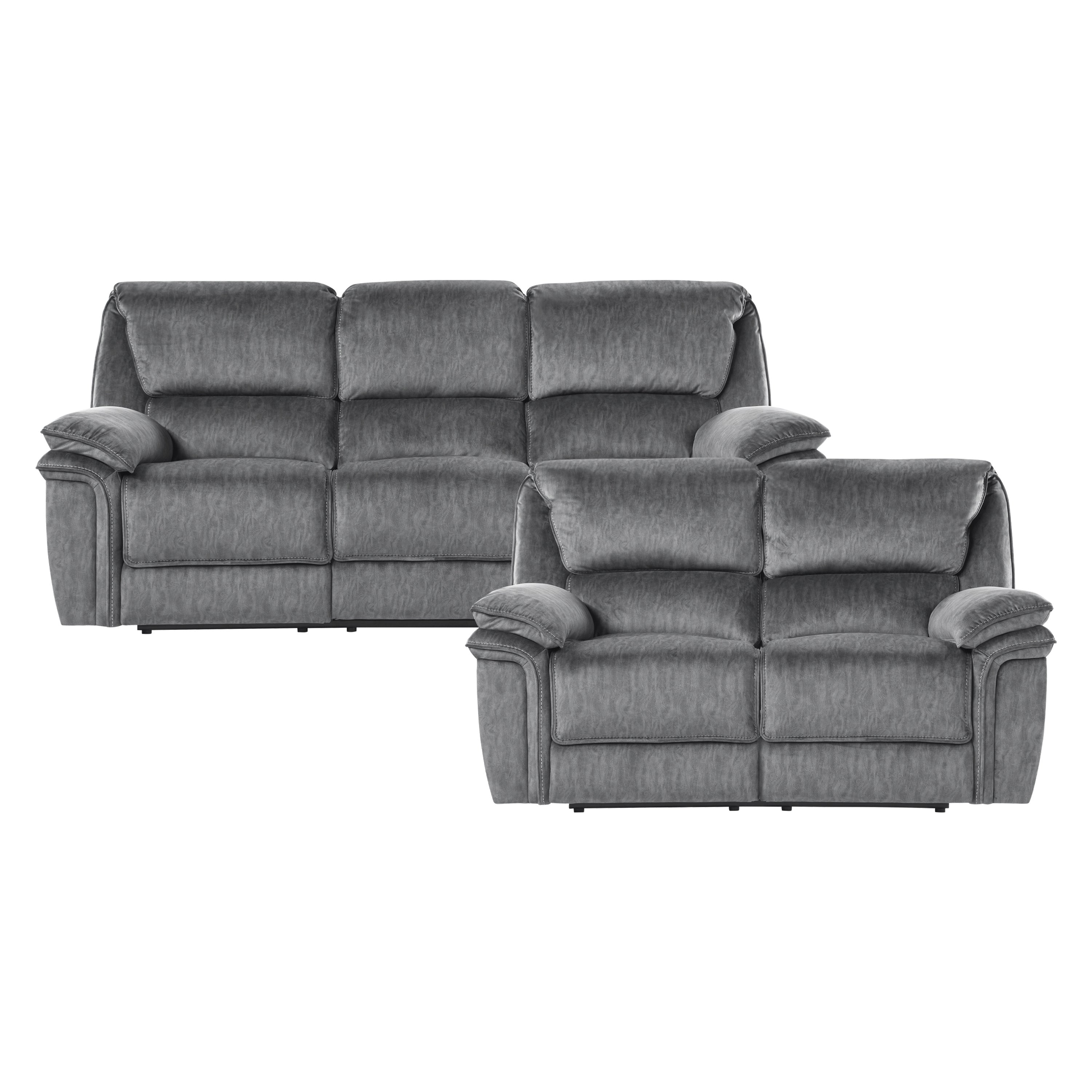 9913*2WC 2pc Set: Sofa, Love - 9913*2WC - Bien Home Furniture &amp; Electronics