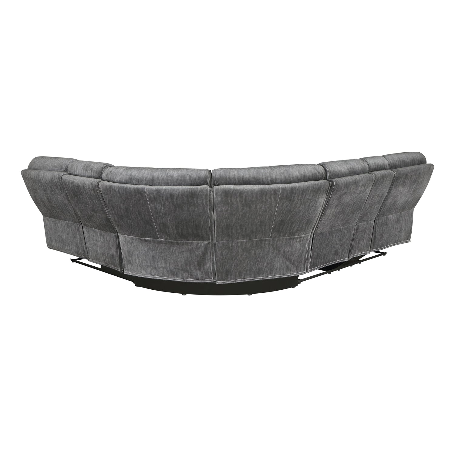9913*32LCN2R (3)3-Piece Reclining Sectional with Left Console - 9913*32LCN2R - Bien Home Furniture &amp; Electronics