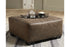 Abalone Chocolate Oversized Accent Ottoman - 9130208 - Bien Home Furniture & Electronics