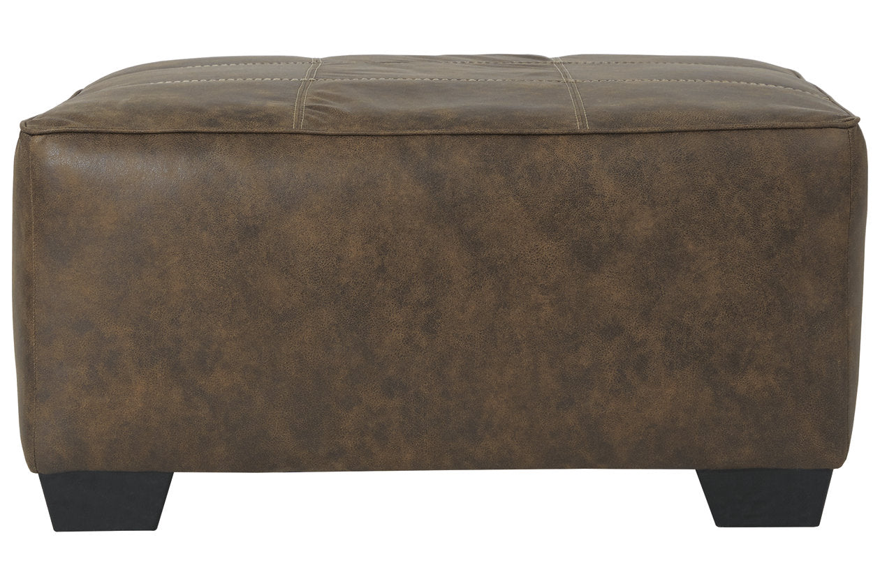 Abalone Chocolate Oversized Accent Ottoman - 9130208 - Bien Home Furniture &amp; Electronics