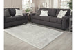 Abanish Gray/Cream Medium Rug - R404802 - Bien Home Furniture & Electronics