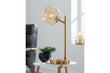 Abanson Amber/Gold Finish Desk Lamp - L206022 - Bien Home Furniture & Electronics