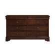 Abbeville Cherry Dresser, Two Hidden Drawers - 1856-5 - Bien Home Furniture & Electronics