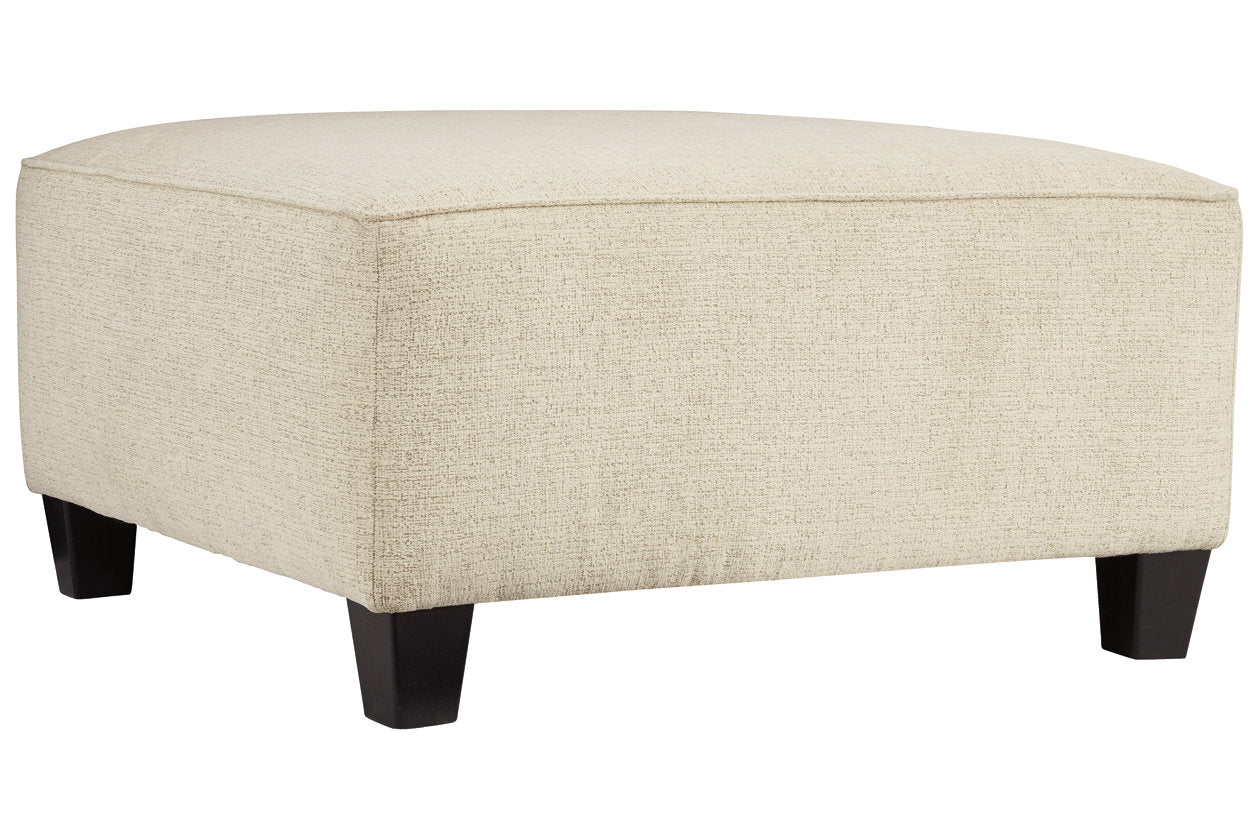 Abinger Natural Oversized Accent Ottoman - 8390408 - Bien Home Furniture &amp; Electronics