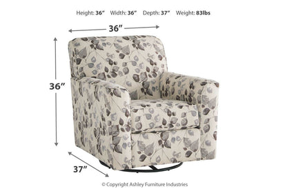 Abney Platinum Accent Chair - 4970142 - Bien Home Furniture &amp; Electronics