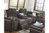 Acieona Slate Reclining Sofa with Drop Down Table - 5830089 - Bien Home Furniture & Electronics