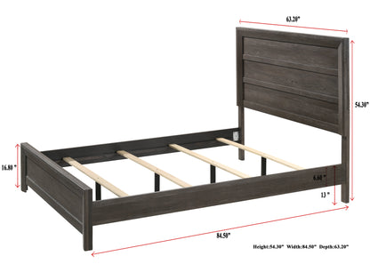 Adelaide Brown Panel Bedroom Set - SET | B6700-Q-HBFB | B6700-KQ-RAIL | B6700-2 | B6700-4 - Bien Home Furniture &amp; Electronics