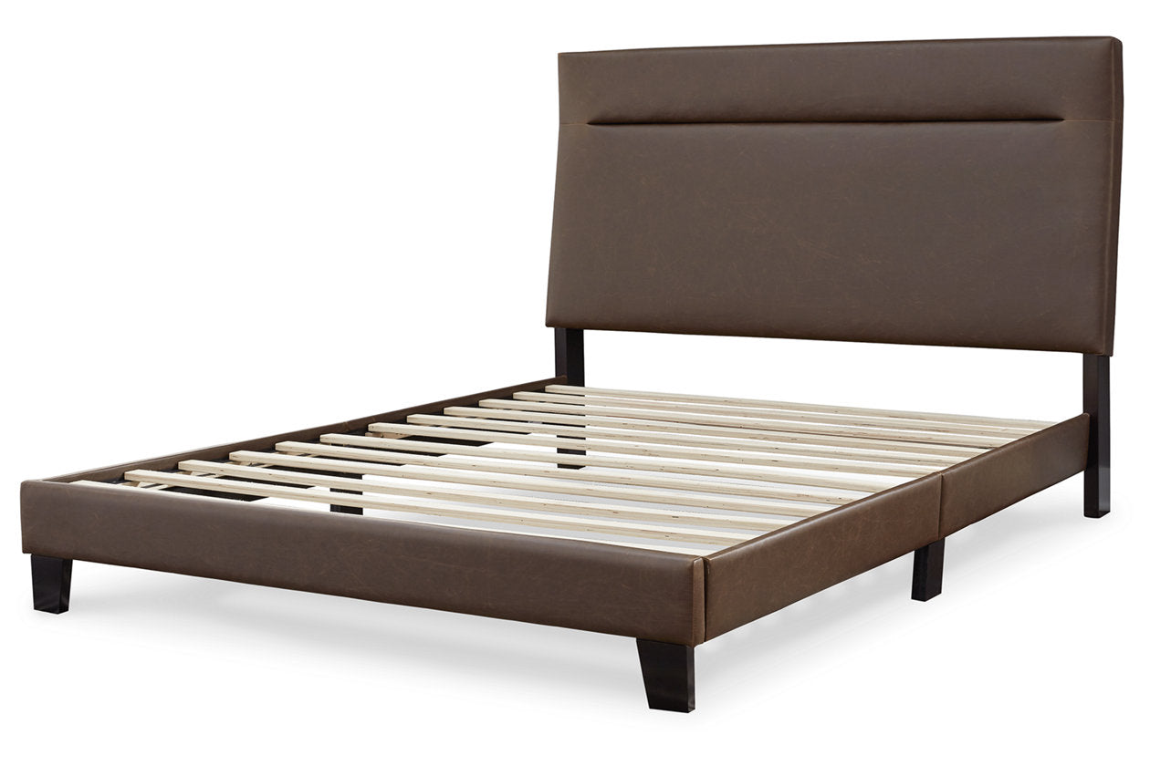 Adelloni Brown King Upholstered Bed - B080-482 - Bien Home Furniture &amp; Electronics