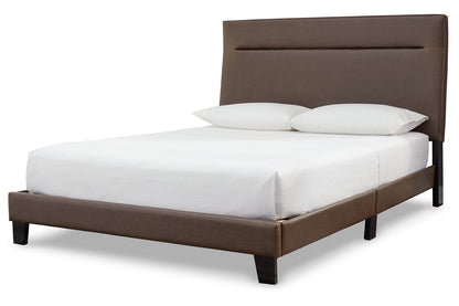 Adelloni Brown Queen Upholstered Bed - B080-481 - Bien Home Furniture &amp; Electronics