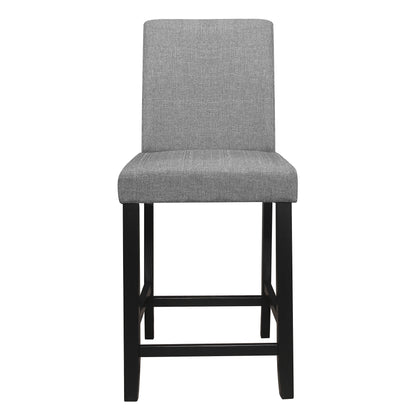 Adina Gray Counter Height Chair, Set of 2 - 5801-24 - Bien Home Furniture &amp; Electronics