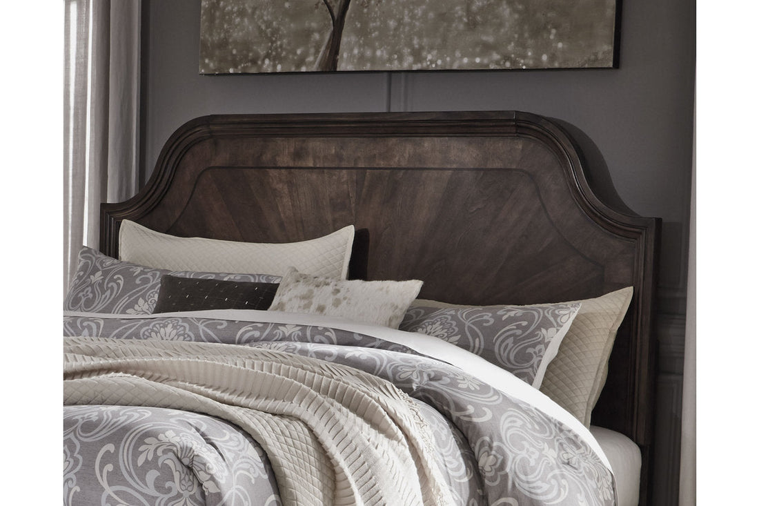 Adinton Brown Queen Panel Headboard - B517-57 - Bien Home Furniture &amp; Electronics
