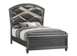 Adira Gray Queen LED Upholstered Panel Bed - SET | B7880-Q-HB | B7880-Q-FB | B7880-KQ-RAIL - Bien Home Furniture & Electronics