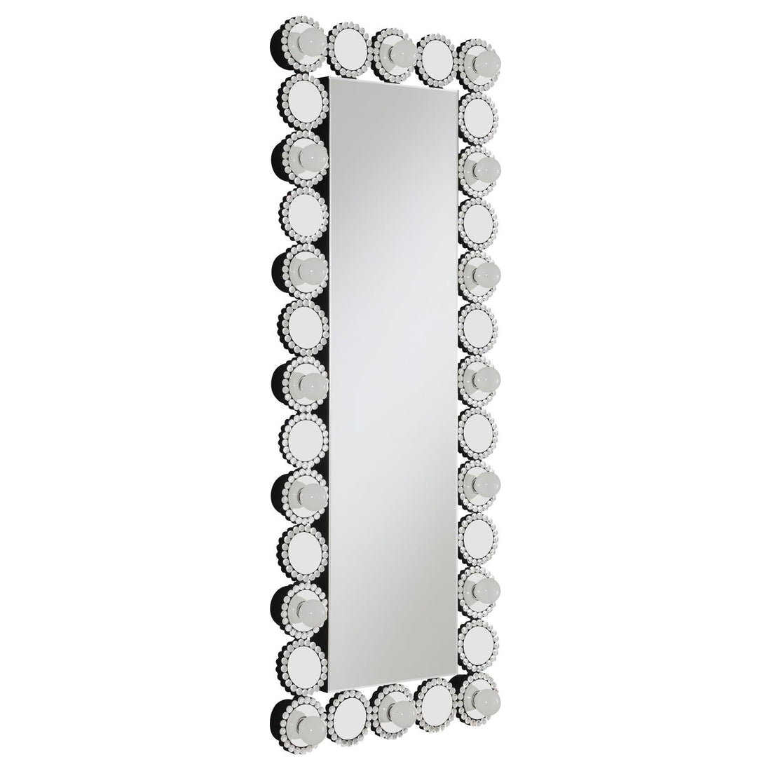 Aghes Rectangular Wall Mirror with LED Lighting Mirror - 961623 - Bien Home Furniture &amp; Electronics