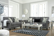 Agleno Charcoal Living Room Set - SET | 7870138 | 7870135 | 7870114 - Bien Home Furniture & Electronics