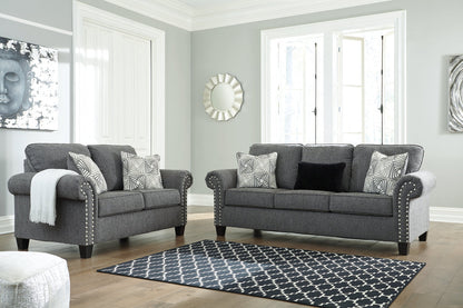 Agleno Charcoal Sofa - 7870138 - Bien Home Furniture &amp; Electronics