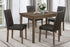 Ahmet Brown Dining Set - SET | 5039BR-48 | 5039BRS(2) - Bien Home Furniture & Electronics