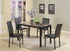 Aiden Brown/Black 5-Piece Dining Set - 1217SET - Bien Home Furniture & Electronics