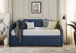 Aisha Blue Daybed with Trundle - SET | SH445BLU-A | SH445BLU-B - Bien Home Furniture & Electronics