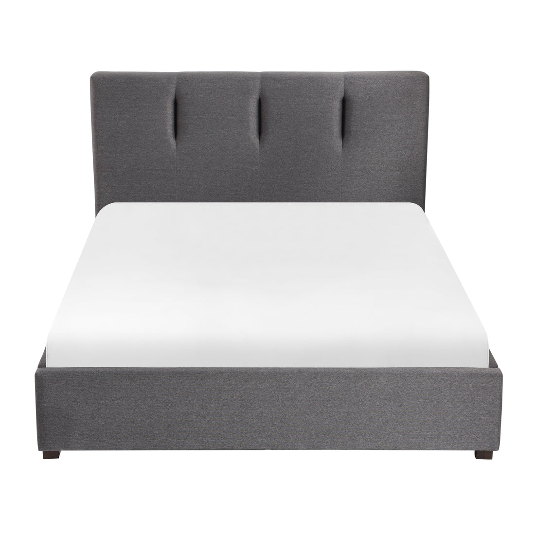 Aitana Graphite Full Platform Bed - 1632GHF-1* - Bien Home Furniture &amp; Electronics