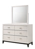 Akerson Chalk Bedroom Mirror (Mirror Only) - B4610-11 - Bien Home Furniture & Electronics