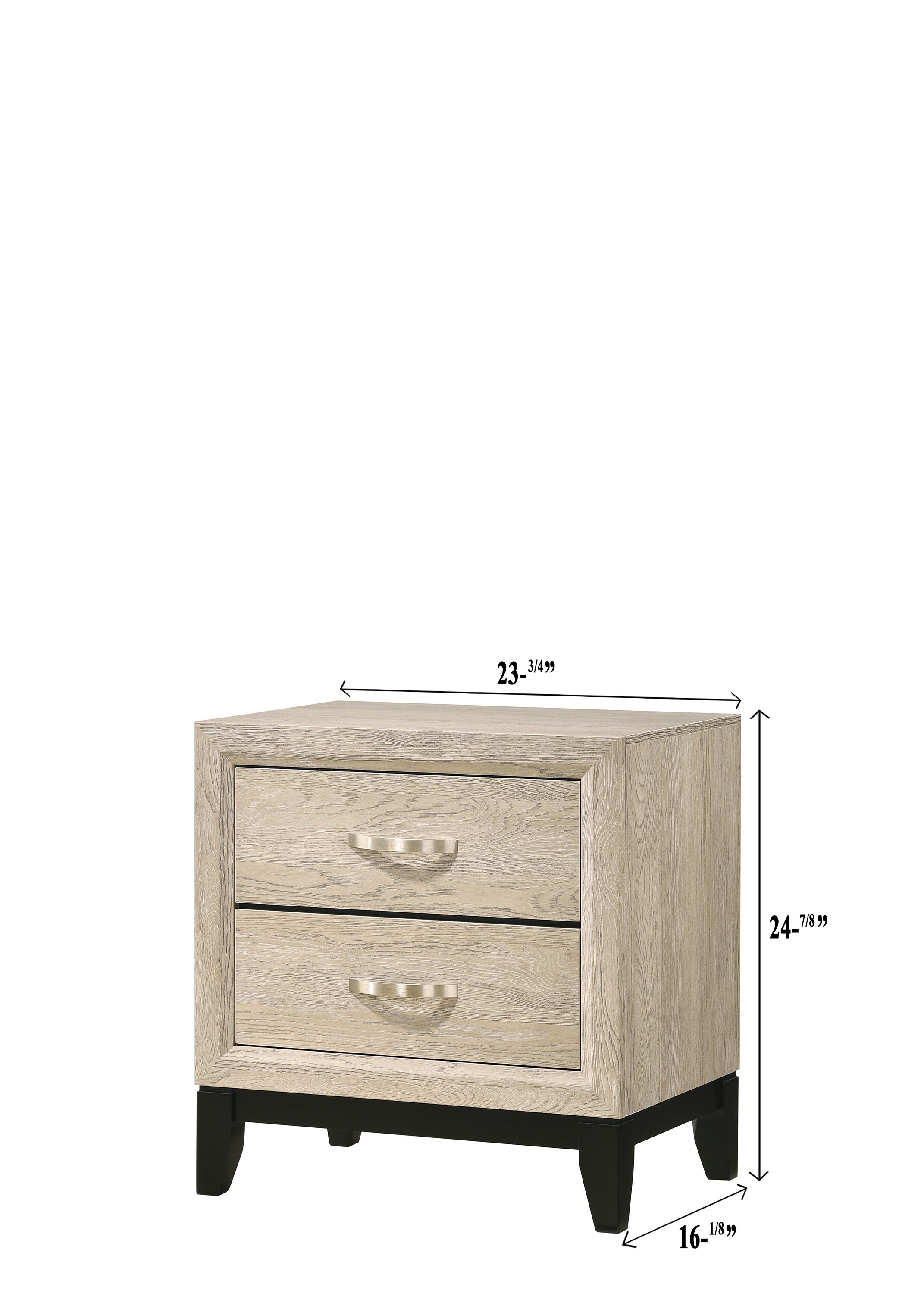 Akerson Driftwood Panel Bedroom Set - SET | B4630-Q-HBFB | B4630-KQ-RAIL | B4630-2 | B4630-4 - Bien Home Furniture &amp; Electronics