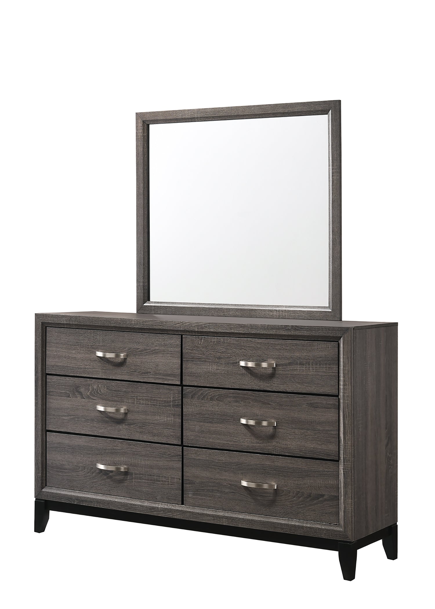 Akerson Gray Bedroom Mirror (Mirror Only) - B4620-11 - Bien Home Furniture &amp; Electronics